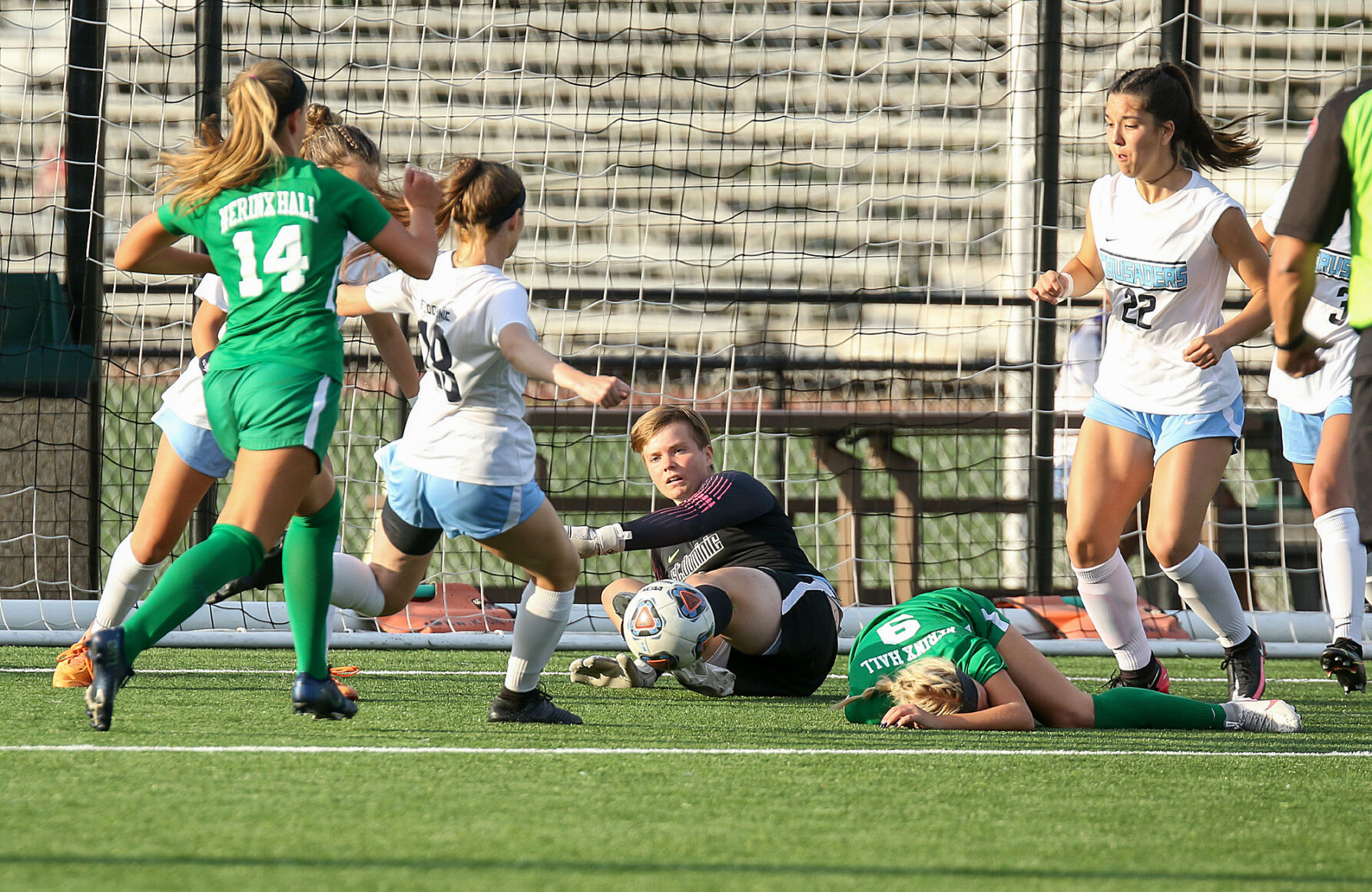 St. Dominic vs. Nerinx Hall girls soccer